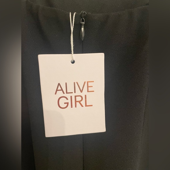 Black Dress with Diamonds NWT - Picture 4 of 5